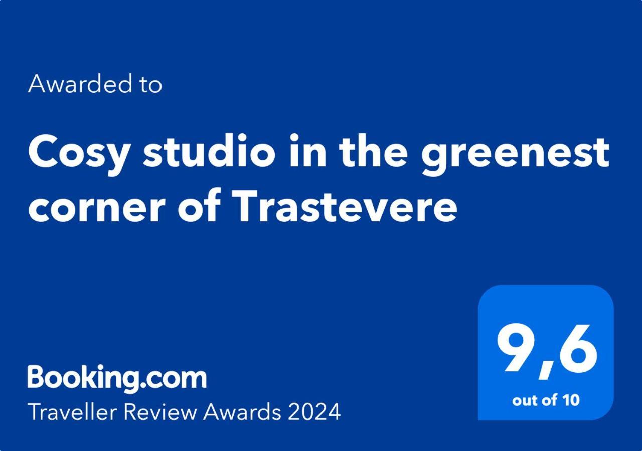 Cosy Studio In The Greenest Corner Of Trastevere Rom Exterior foto
